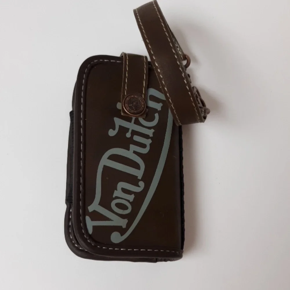 VINTAGE VON DUTCH Small Flip phone Carry Wristlet case